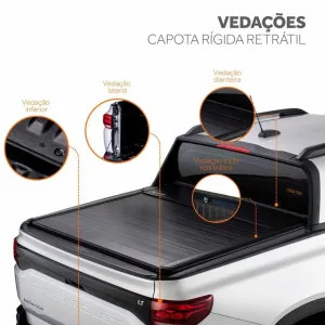 Tapa retráctil Manual para Chevrolet Montana 2023 en adelante