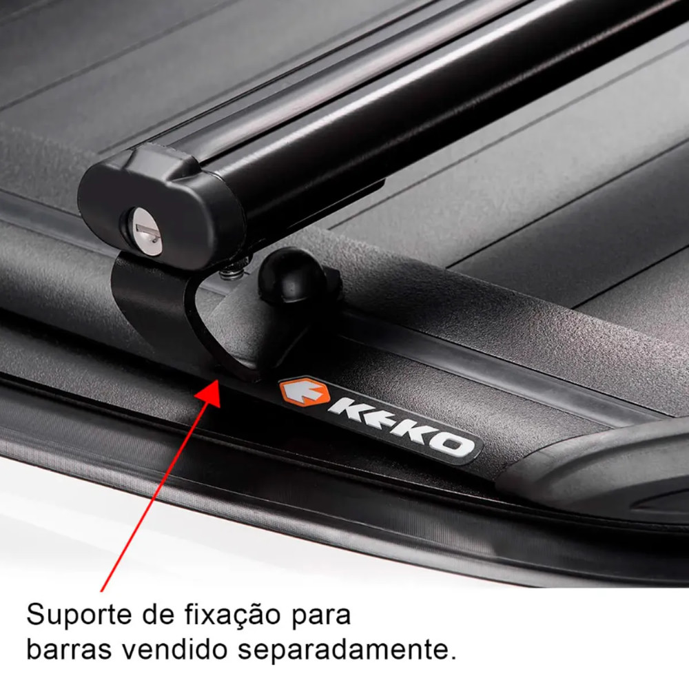 Tapa retráctil Manual para Toyota Hilux CD 2005 en adelante