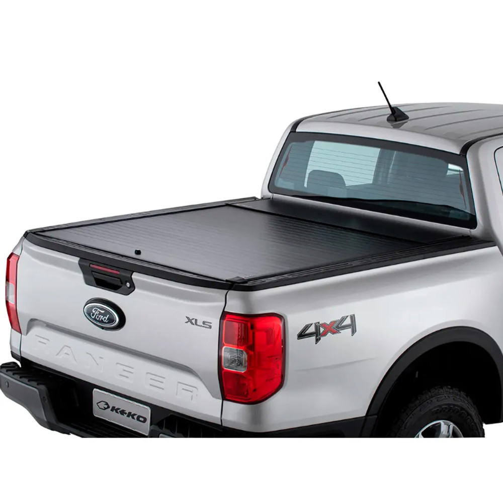 Tapa retráctil Manual para Ford Ranger CD 2013 a 2023 XL,XLs,XLt,Raptor