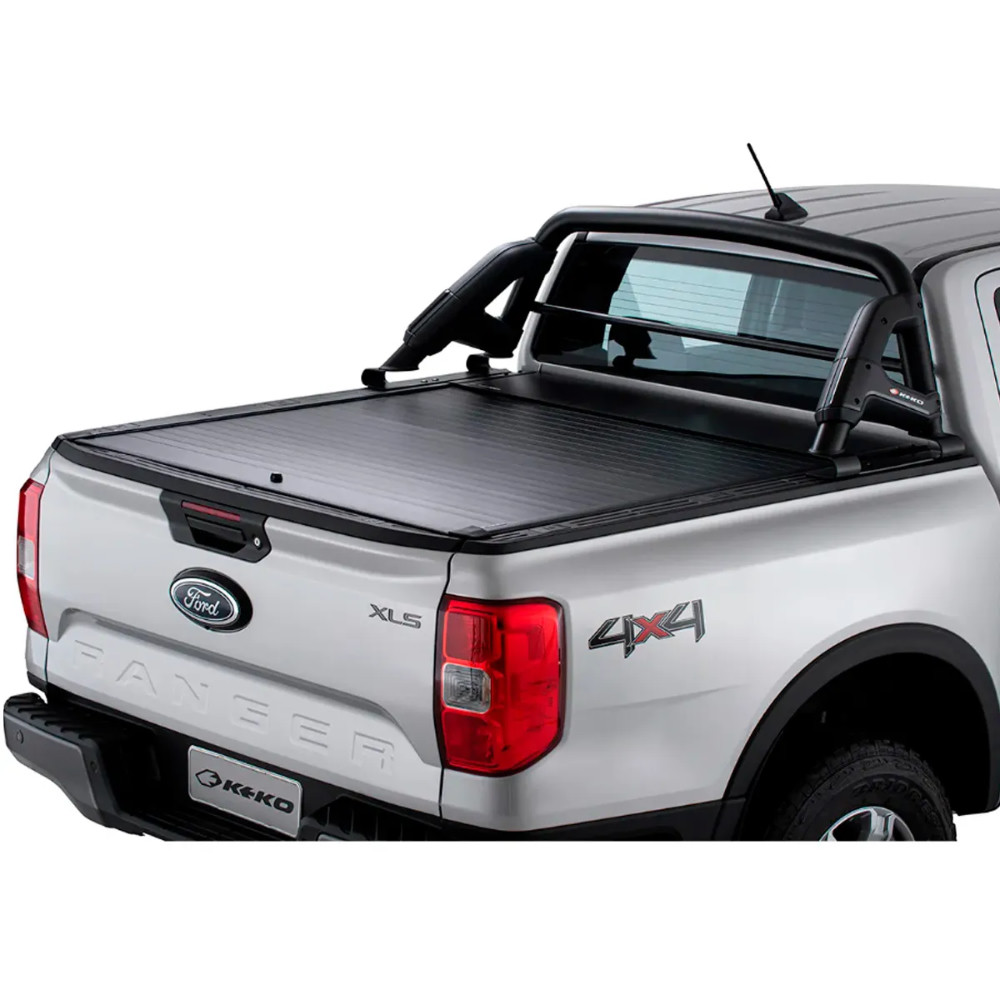 Tapa retráctil Manual para Ford Ranger CD 2024 en adelante (Apto Raptor/Apto LTD)