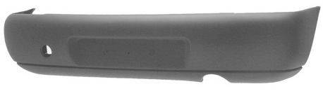 Paragolpes Fiesta 1996-1999 trasero gris