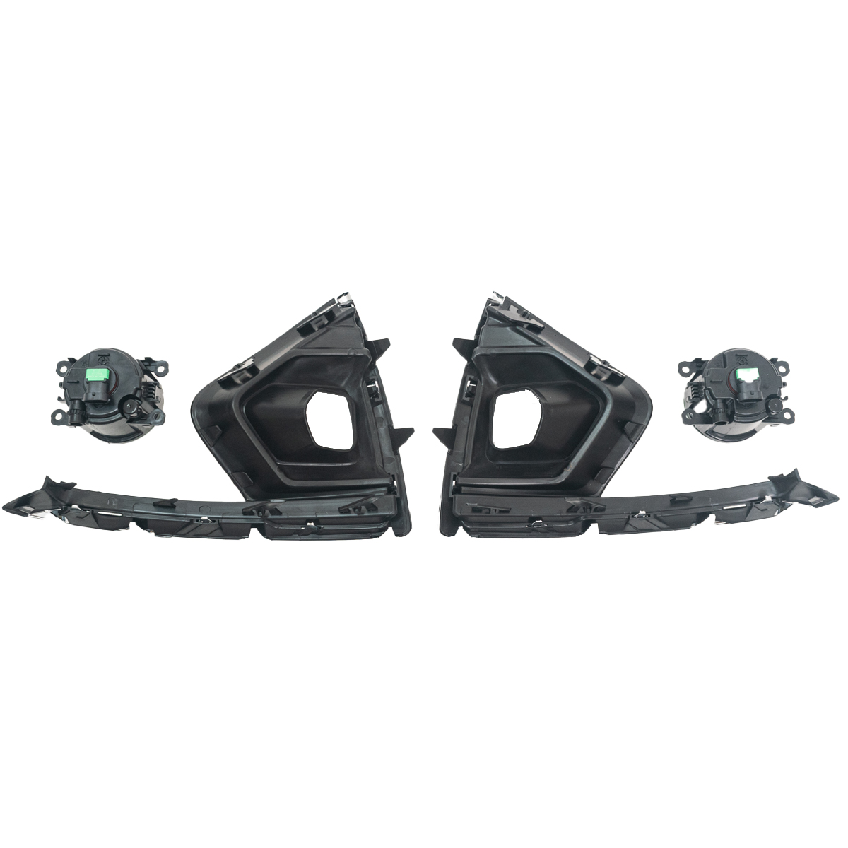 Faro Auxiliares Fiesta Kinetic Desde 2018 Kit Completo con Viras cromadas
