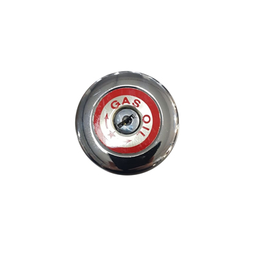 Tapa Tanque de Combustible F-100 con Llave Gasolera cromada
