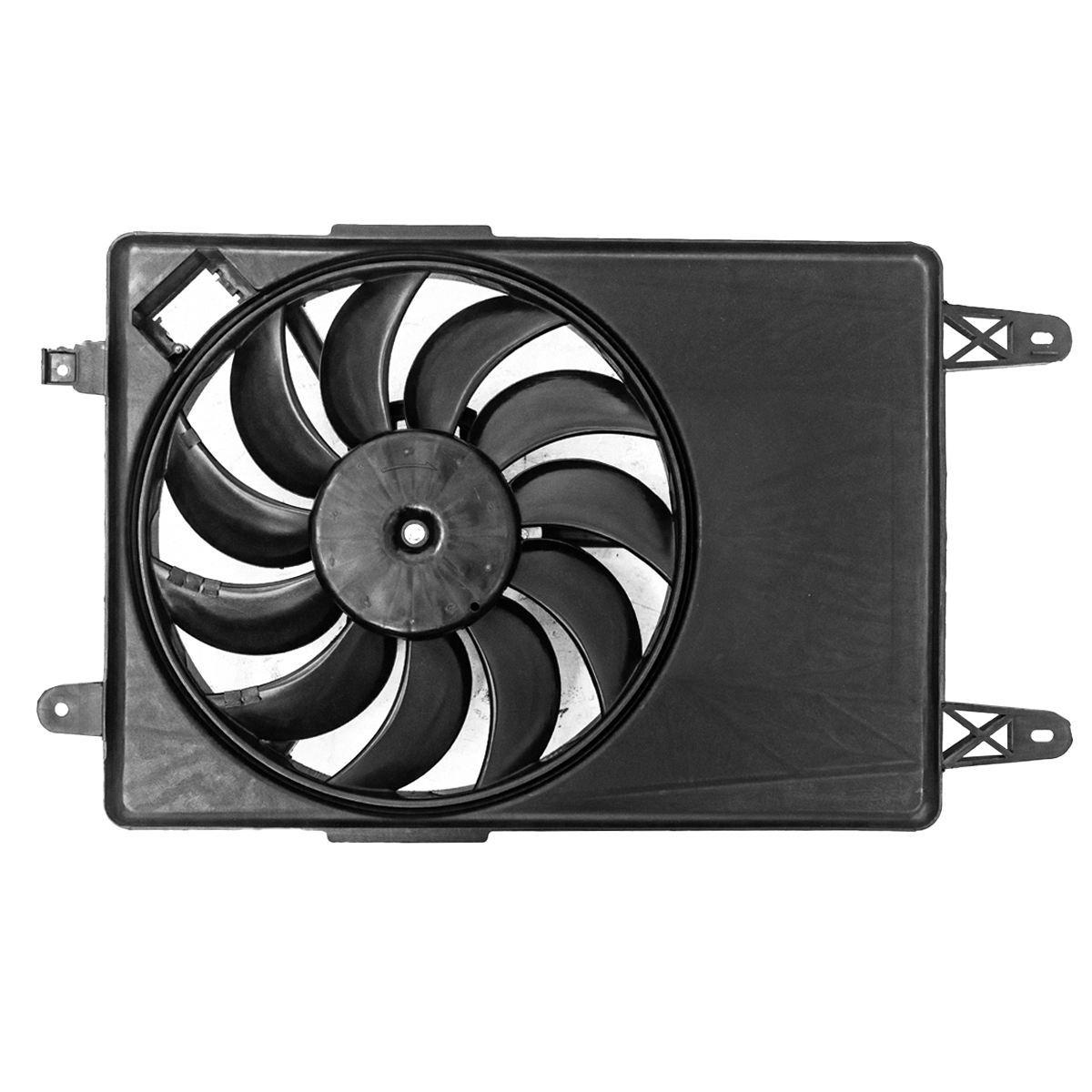 Electroventiladores Ecosport 2003-2013 Fiesta One 2010-2013 con Encauzador