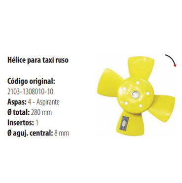 Paletas Regatta para Motor 100S Cd 2123