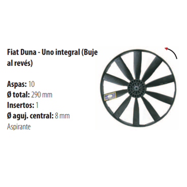 Paletas Duna Integral 1944