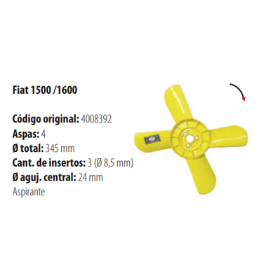 Paletas 1500 / 1600 2081