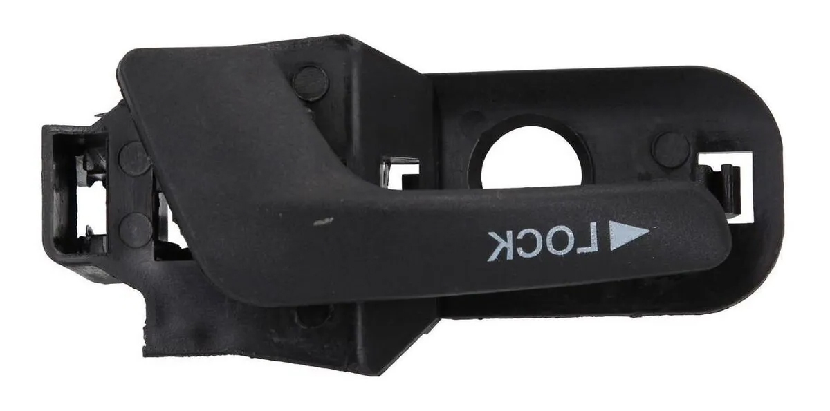 Manija interior Palio / Siena 2004-2012 1.8R delantero negro izquierdo