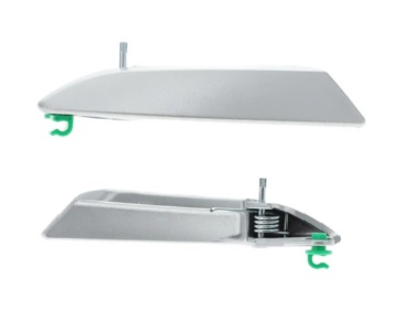 Manija interior Punto 2007-2015 Gatillo gris Plata derecho