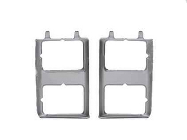 Aro de faro derecho para Pick Up Chev 1986-1990 Doble Óptica