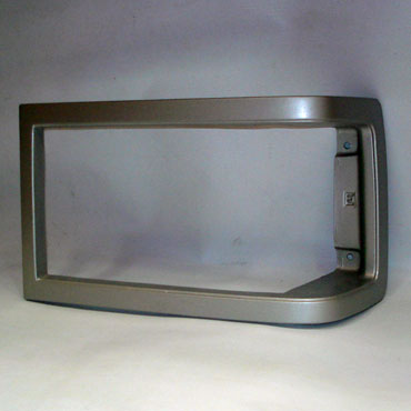 Aro de faro derecho para Pick Up D-20 1991-1993 gris