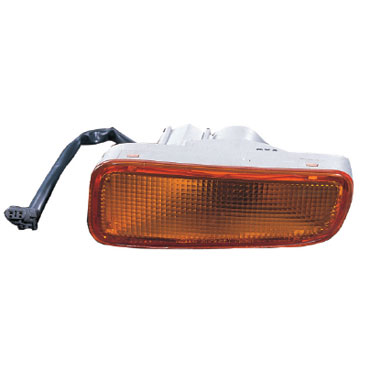 Faro Pick Up Chev Luv 1999-2004 Giro Parag Plast Ambar izquierdo