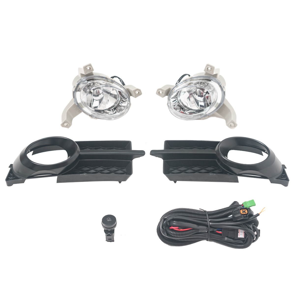 Faro Auxiliares Aveo 2009-2011 Kit Completo