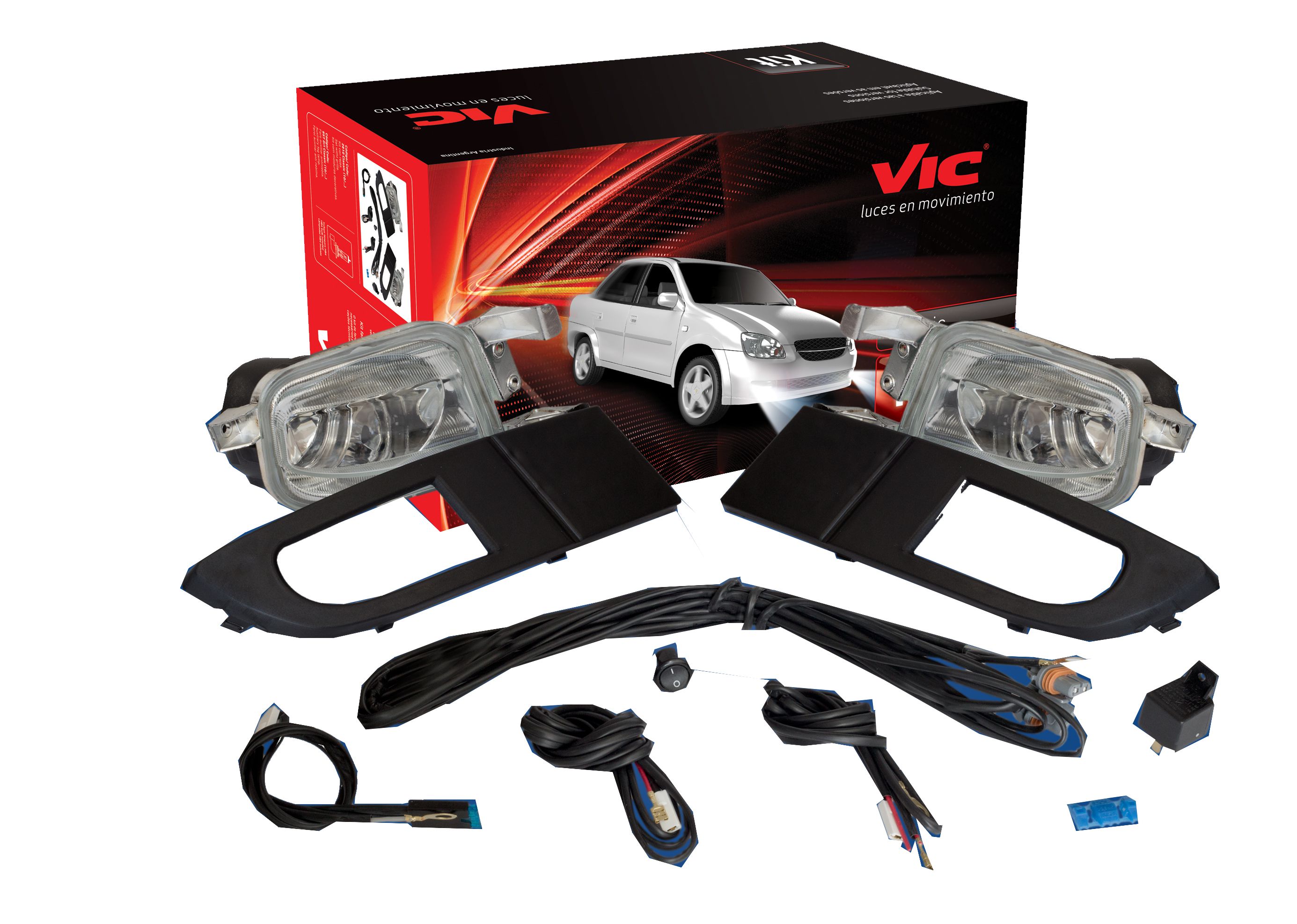 Faro Auxiliares Classic Desde 2010 Kit Completo 2810