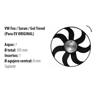 Paletas S-10 430 mm Agujero de Amarre 9Mmx4 1821