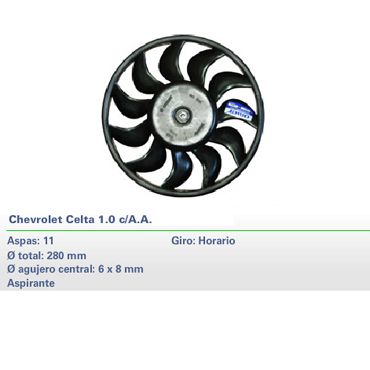 Paletas Celta 1.0 con A.a 1800