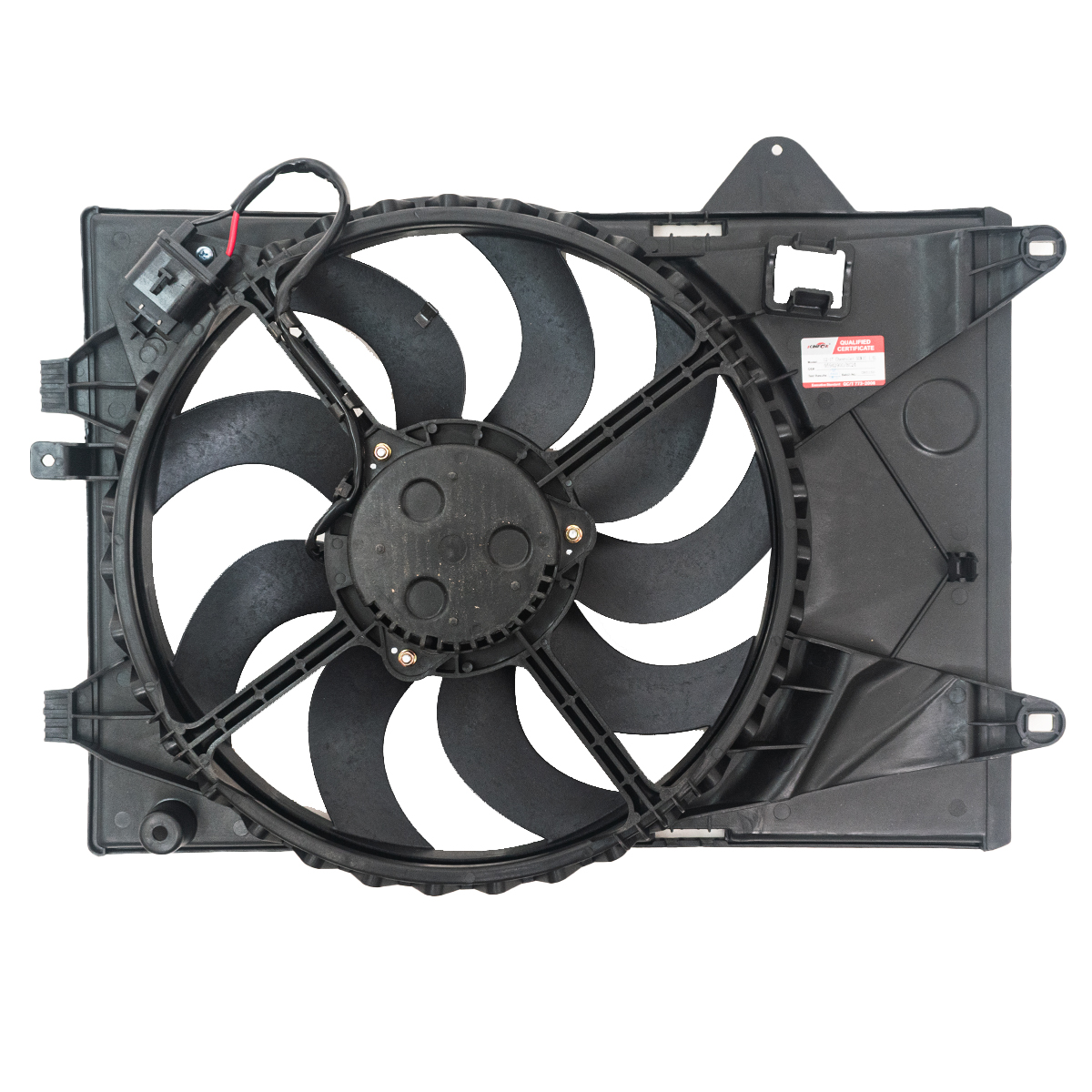 Electroventiladores Spin / Onix / Prisma / Cobalt / Tracker 1.4-1.8 con Aire con Encauzador