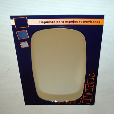 Vidrio de espejo para 307 izquierdo