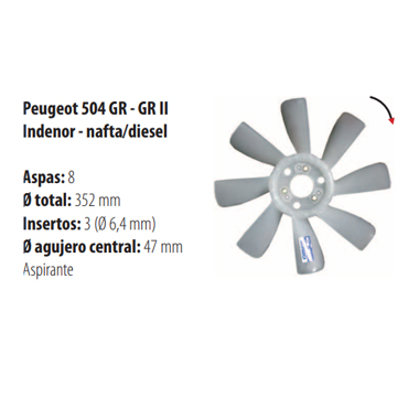 Paletas 505 Gr / Grii / Naftero 2076