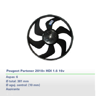 Paletas Partner / Berlingo Desde 2010 Hdi 1.6 16 V 3176
