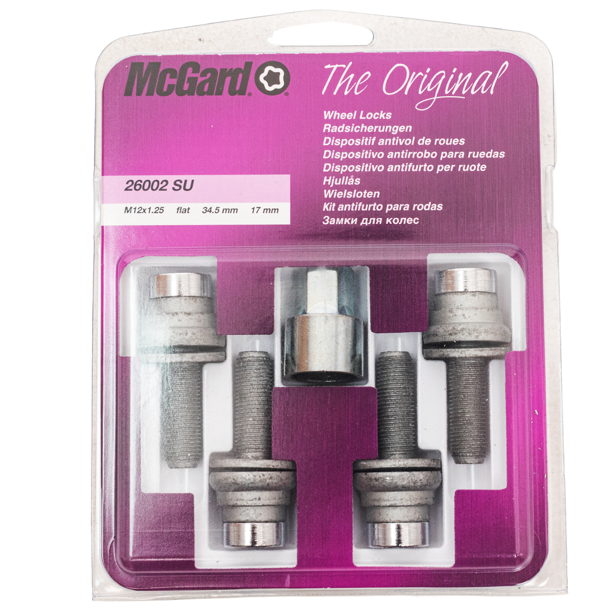 Tuercas y Bulones C5 / Berlingo / Aircross / Basalt Antirrobo 26002 Su