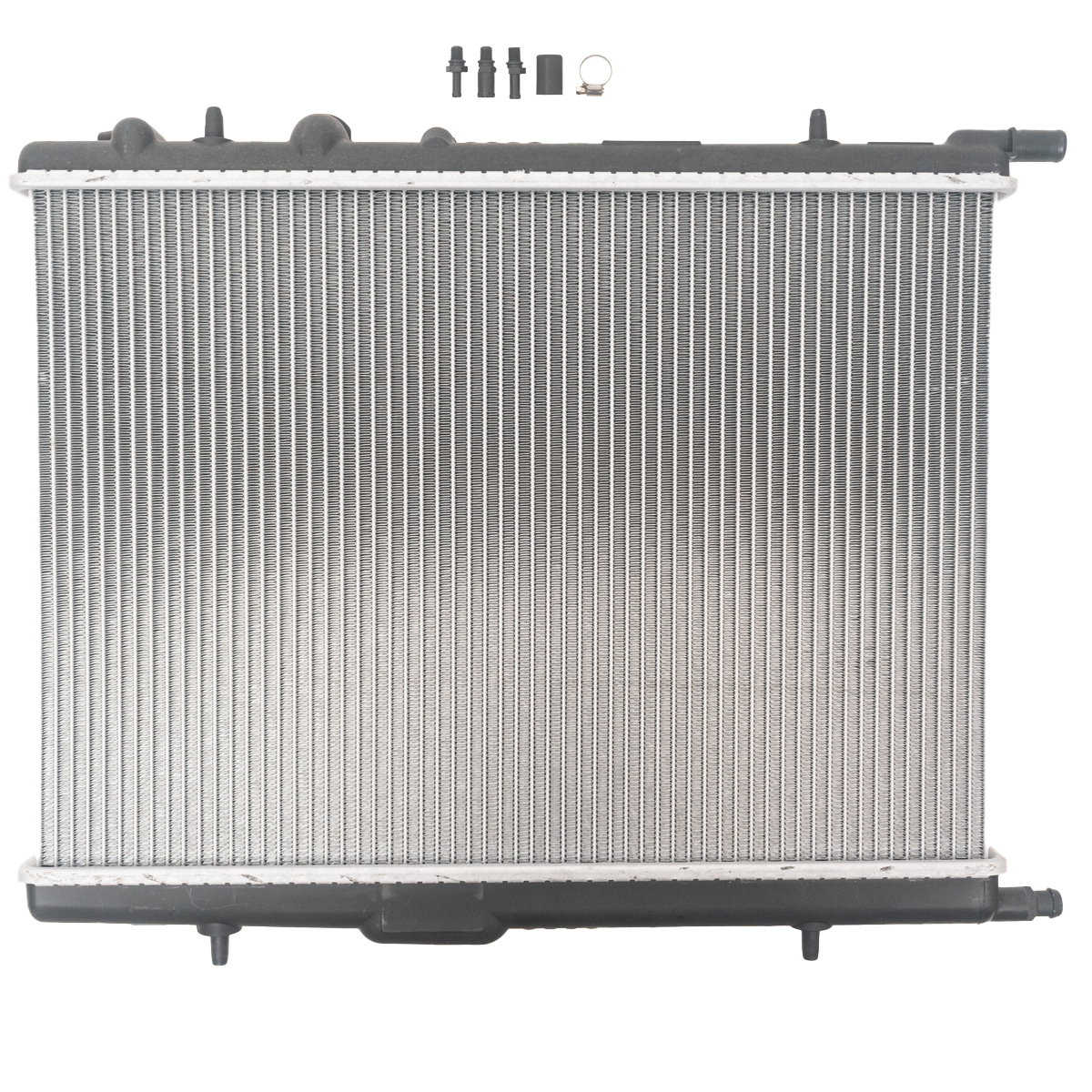 Radiadores C3 2003-2012 1.4 / 1.6 1.8 con Aire 2 Picos 42X38X27 Brazado