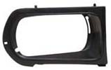 Aro de faro derecho para Renault 12 Alpine negro