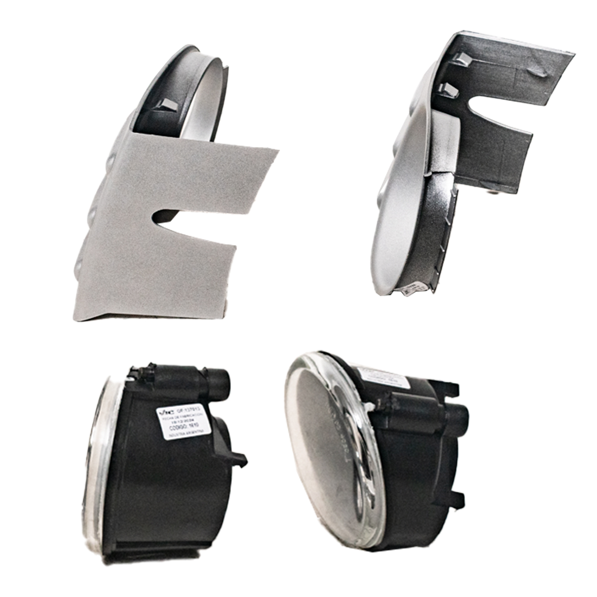 Faro Auxiliares Kangoo Fase Ii 2008-2012 Kit Completo 1610