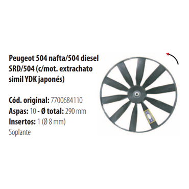 Paletas Renault 18 Tx con Aire Acondicionado 2955