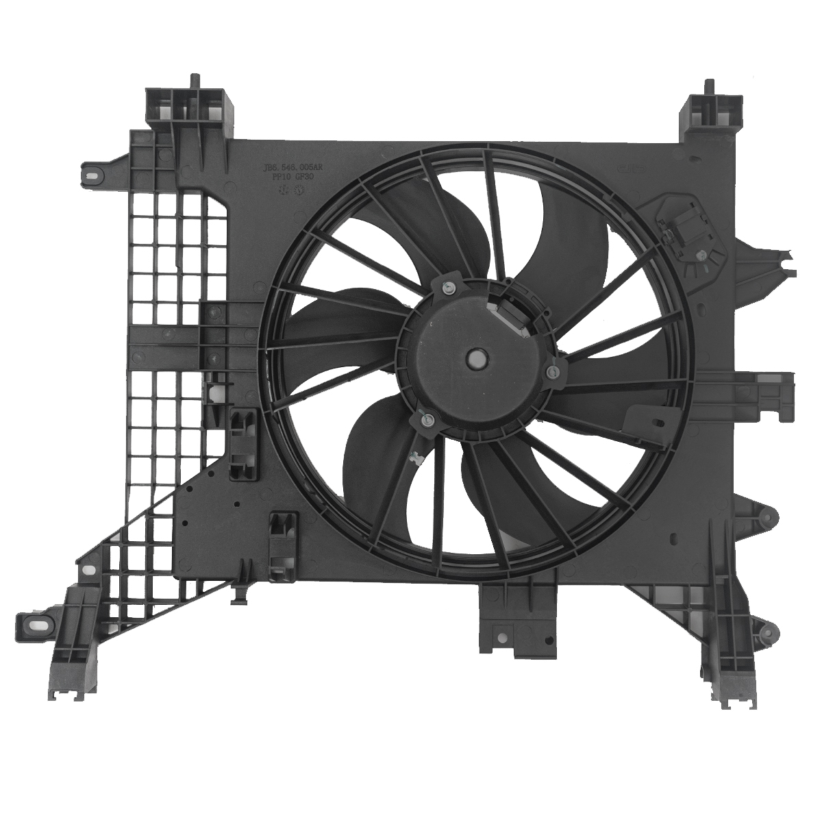 Electroventiladores Duster 2011-2014 con Encauzador 1.6 - 2.0 Nafta EV-454