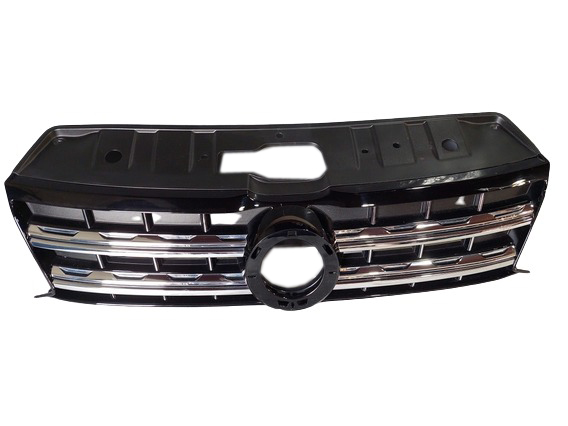 Parrilla para Volkswagen Amarok 2017 / 2023 V6 8 Viras Onduladas cromadas