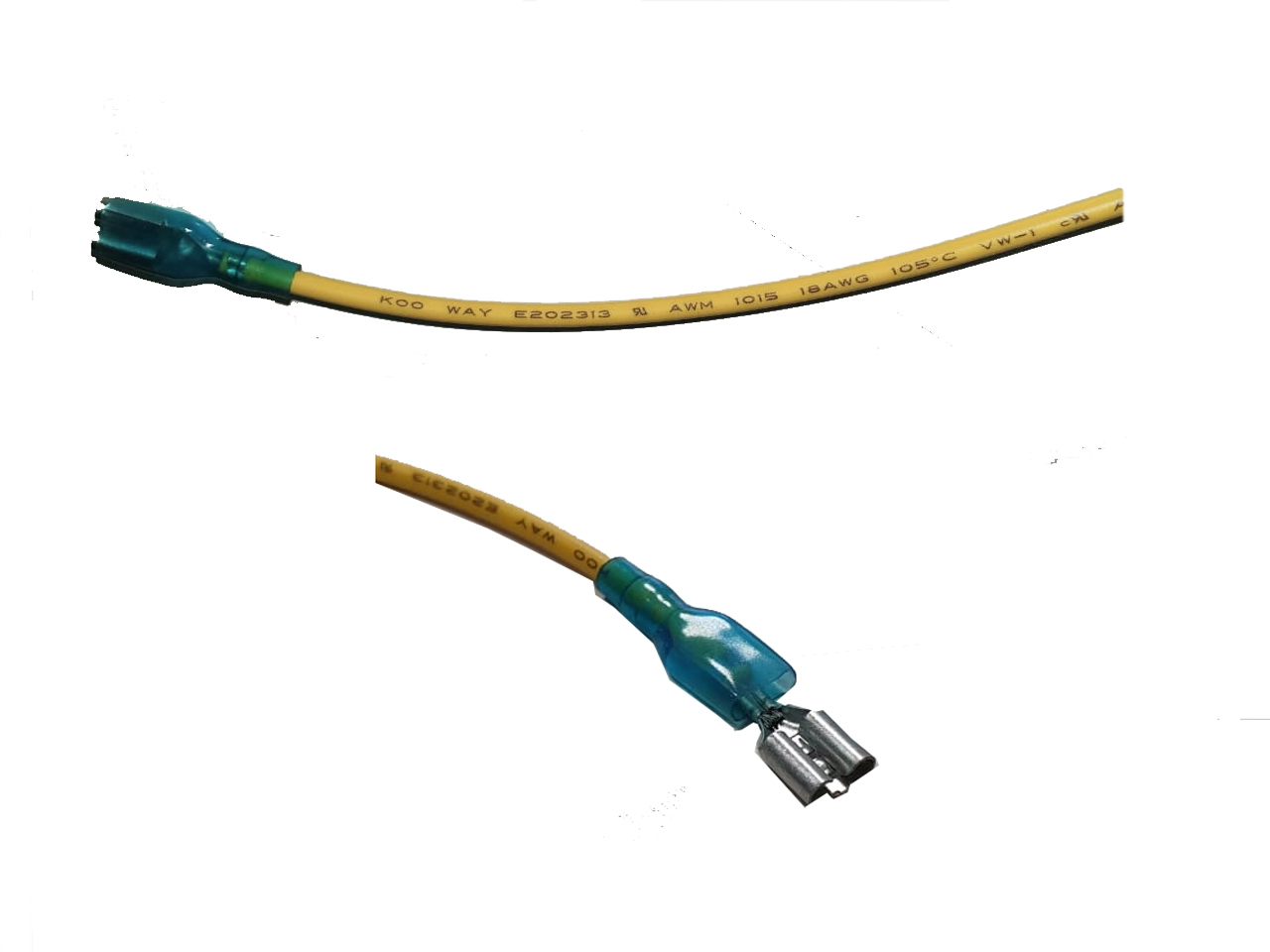 Portalámparas Terminal con Cable con Funda