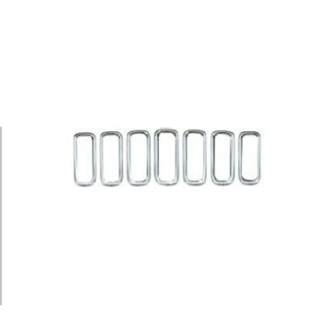 Parrilla para Jeep Renegade 2016 / 2022 Molduras cromadas (7 Pcs)