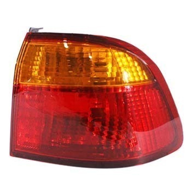 Faro Civic 1999-2000 trasero exterior Ambar / Rojo derecho
