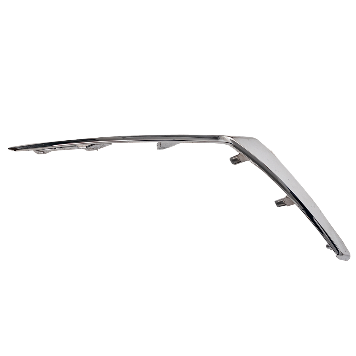Moldura exterior para Nissan Frente-Cola Kicks 2021 / 2025 Bajo Óptica cromada derecha