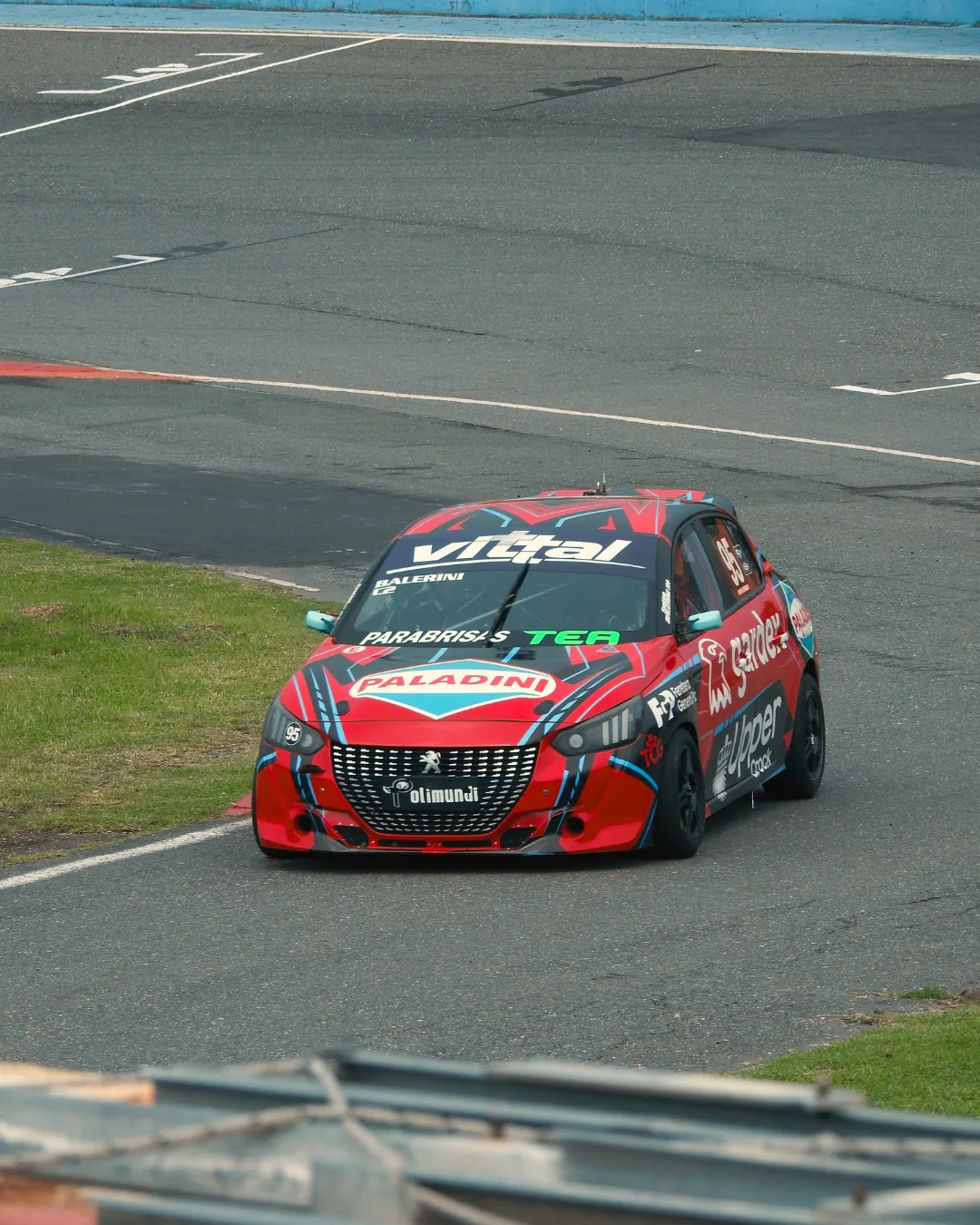 TEA Parabrisas en circuito de Rosario