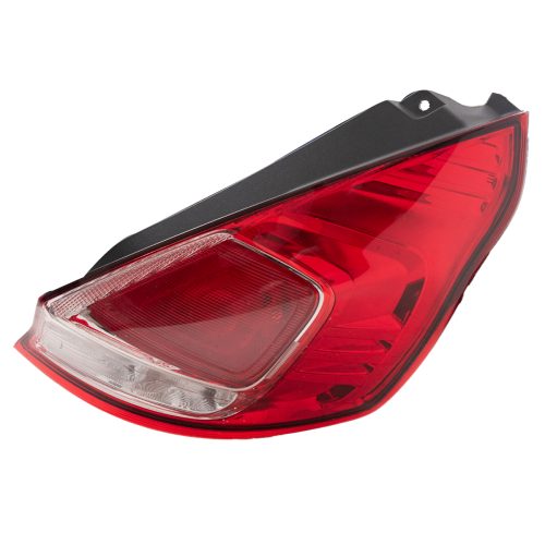 Faro Trasero Derecho Ford Fiesta Kinetic 2014 en adelante Mexico 5 Ptas C/Vira Cromada
