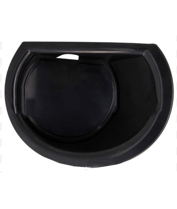 Aro de Faro Chevrolet S10 2017 a 2020 Ciego Negro Derecho