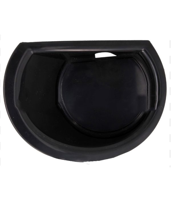 Aro de Faro Chevrolet S10 2017 a 2020 Ciego Negro Izquierdo