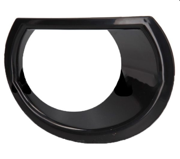 Aro de Faro Chevrolet S10 2017 a 2020 Para Faro Negro Derecho