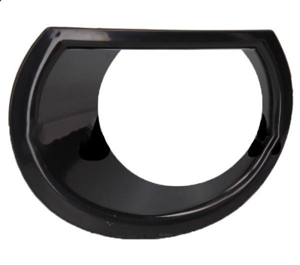 Aro de Faro Chevrolet S10 2017 a 2020 Para Faro Negro Izquierdo