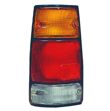 Faro Trasero Izquierdo Chevrolet Pick Up Chev Luv 1989 a 1996 B/Negro