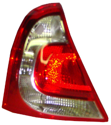 Faro Trasero Izquierdo Renault Clio Mio 2013 en adelante Base Roja