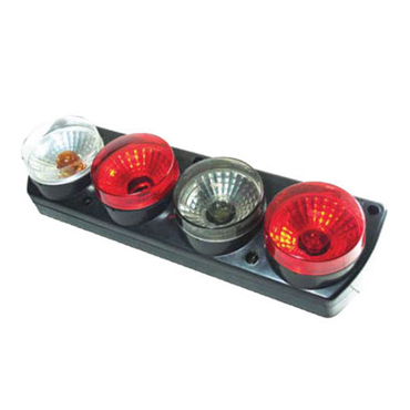Faro Trasero Cuadruple Ambar/Rojo/Fume/Rojo AP-734