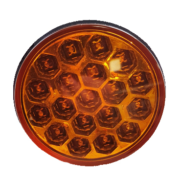 Faro Trasero LED Ambar Bivoltaje AP-830 LED Diam 100