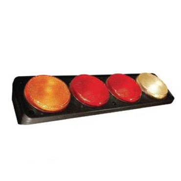 Faro Trasero Cuadr Red Amb/Roj/Crist S/Vent AP-934