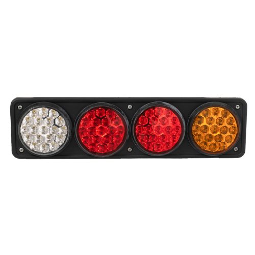 Faro Trasero Cuadr Red Roj/Cri/Amb LED C/V Bivoltaje AP-934LED