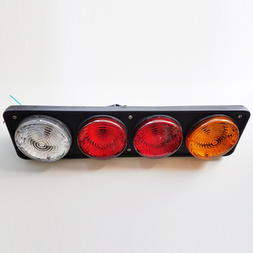 Faro Trasero Trasero Cuadr Red Amb/Roj/Crist Interc AP-9 1934 a 2007