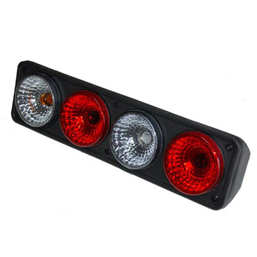 Faro Trasero Trasero Cuadruple Red. Cris/Roj S/Vent AP-9 1934 a 2009
