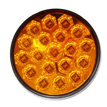 Faro Trasero LED Amb Bivol B/Negra Diam 120 AP-930LED
